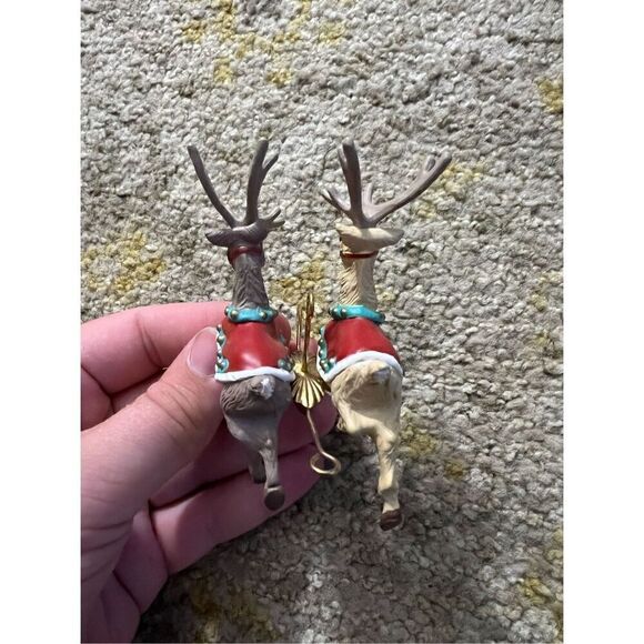 Hallmark Keepsake Donder & Blitzen Reindeer Ornament 4th of 5 Ornament - Picture 7 of 8